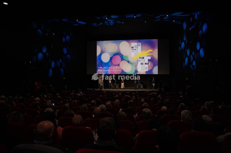President of the FIFF Jean-Louis Close and pictured during the opening night of the 40th edition of the Namur International French-Language Film Festival (FIFF) (October 3-10), Friday 03 October 2025 in Namur
