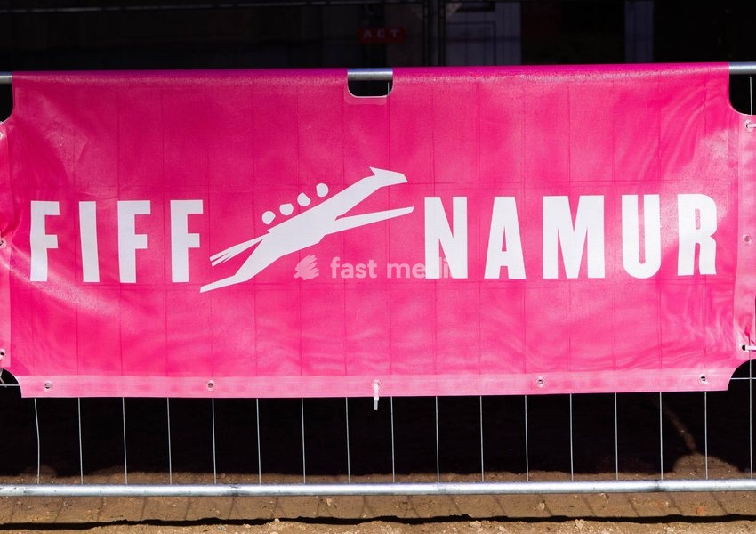 The directors of the film "Les Baronnes" Mokhtaria Badaoui and Nabil Ben Yadir the opening night of the 40th edition of the Namur International French-Language Film Festival (FIFF) (October 3-10), Friday 03 October 2025 in Namur