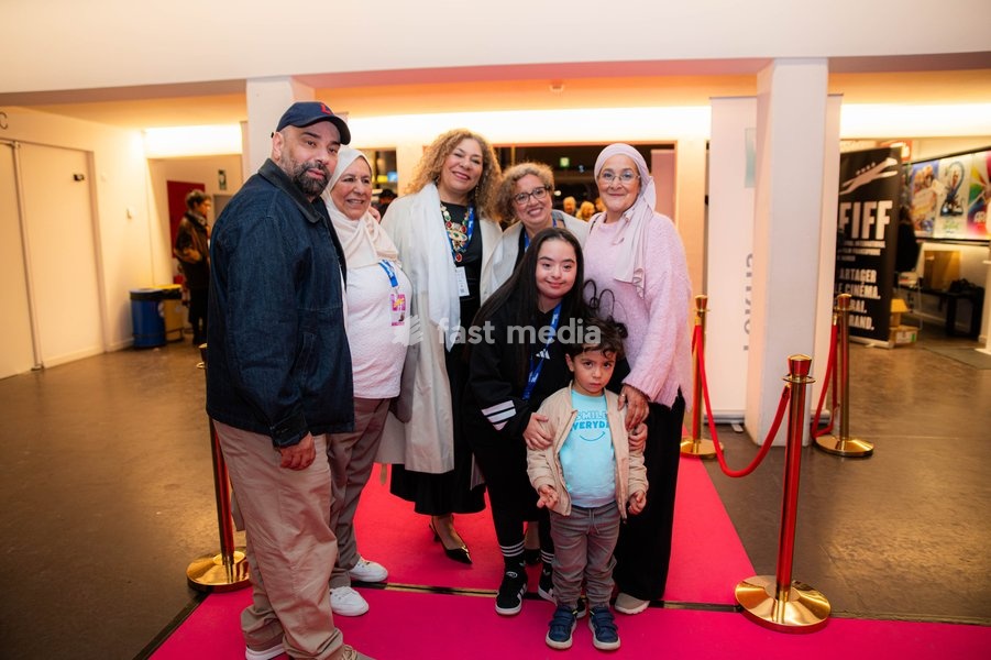The team of the film "Les Baronnes" pictured during the opening night of the 40th edition of the Namur International French-Language Film Festival (FIFF) (October 3-10), Friday 03 October 2025 in Namur