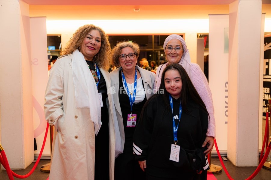 The team of the film "Les Baronnes" pictured during the opening night of the 40th edition of the Namur International French-Language Film Festival (FIFF) (October 3-10), Friday 03 October 2025 in Namur
