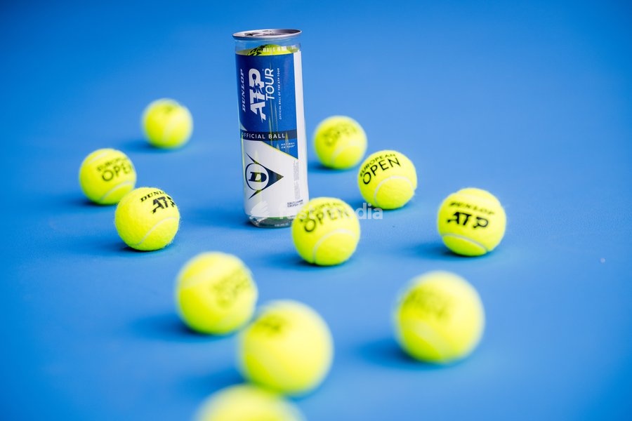A picture showing the official tennis bal at the European Open ATP tennis tournament in Brussels, on Sunday 12 October 2025. This year's edition of the tournament is taking place from 12 to 19 October 2025