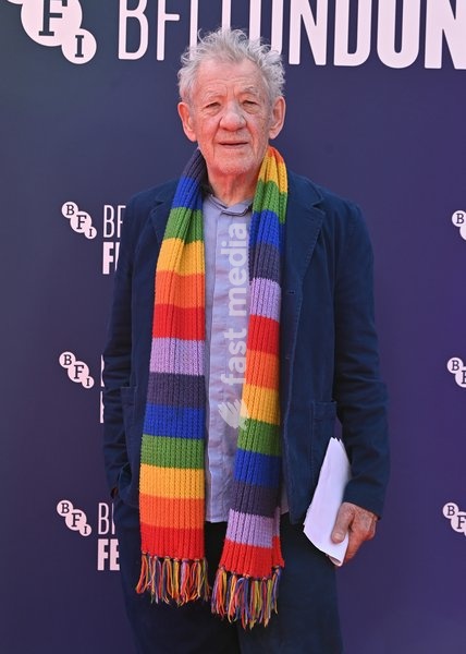 Sir Ian McKellen attends ‘The Choral’ Screening during the BFI London Film Festival, at the Southbank Centre, Royal Festival Hall in London, England. UK. Sunday 12th October 2025