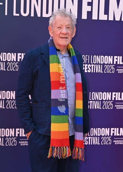 Sir Ian McKellen attends ‘The Choral’ Screening during the BFI London Film Festival, at the Southbank Centre, Royal Festival Hall in London, England. UK. Sunday 12th October 2025