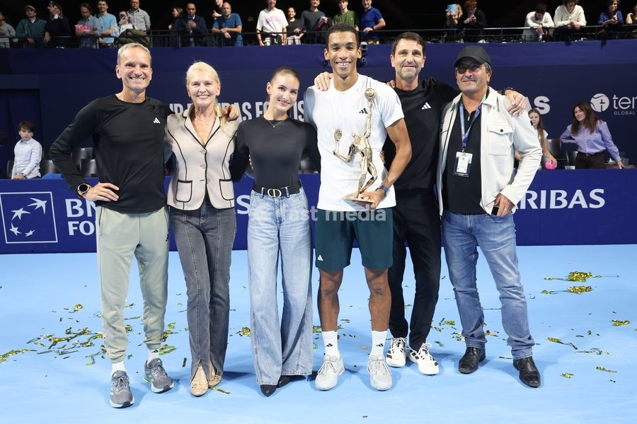 the European Open ATP tennis tournament in Brussels, on Sunday 19 October 2025. This year's edition of the tournament is taking place from 12 to 19 October 2025