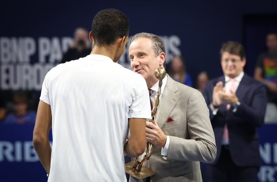Czech Jiri Lehecka pictured after the European Open ATP tennis tournament in Brussels, on Sunday 19 October 2025. This year's edition of the tournament is taking place from 12 to 19 October 2025