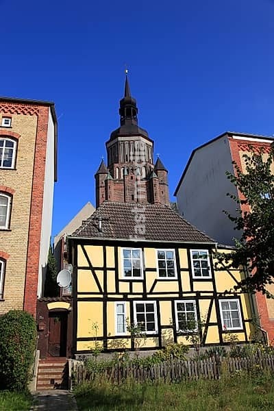 St. Mary's Church, Stralsund, Hanseatic City of Stralsund, Vorpommern-Rügen District, Mecklenburg-Western Pomerania, Germany