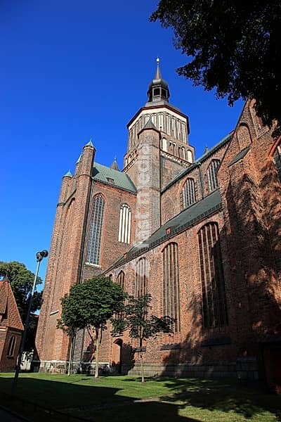 St. Mary's Church, Stralsund, Hanseatic City of Stralsund, Vorpommern-Rügen District, Mecklenburg-Western Pomerania, Germany