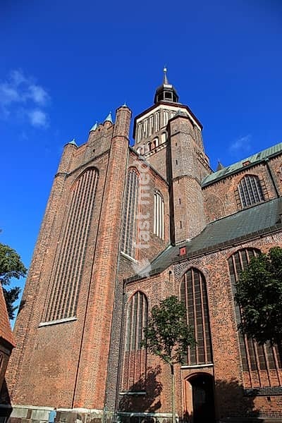 St. Mary's Church, Stralsund, Hanseatic City of Stralsund, Vorpommern-Rügen District, Mecklenburg-Western Pomerania, Germany