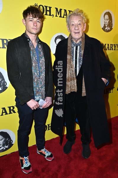 Sir Ian McKellen attends "Oh, Mary!" Press Night at the Trafalgar Theatre in London, England. UK. Thursday 18th December 2025