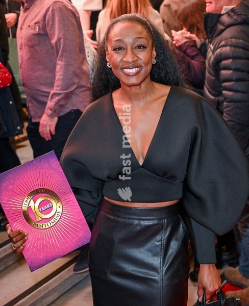 London, UK, 22 December 2025. Beverley Knight attends 'Sleeping Beauty' at The London Palladium, London, UK