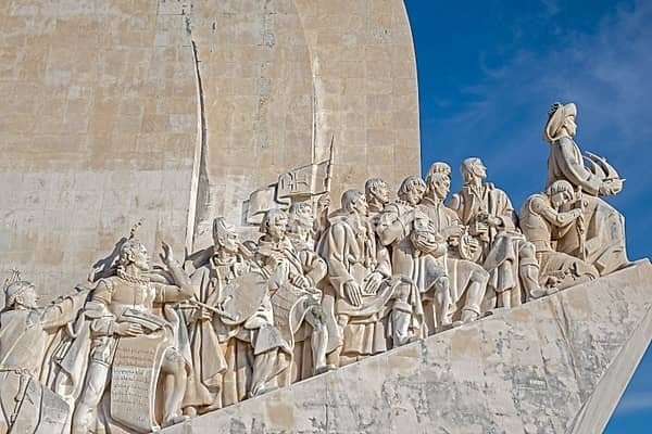Monument to the discoveries Lisbon Portugal