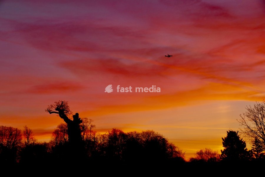 Pretty skies at dawn