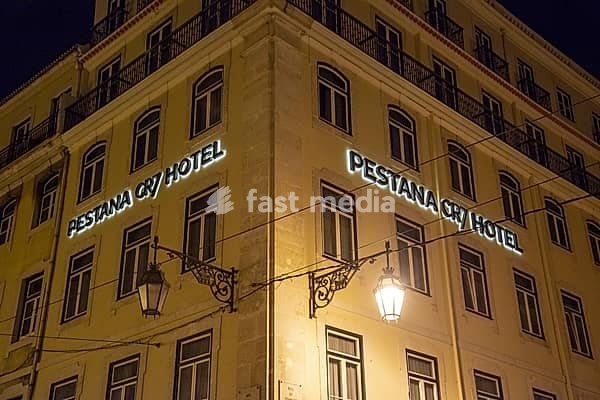 The Hotel Pestana CT7 in Baixa in the City of Lisbon in Portugal. Portugal, Lisbon, October, 2021