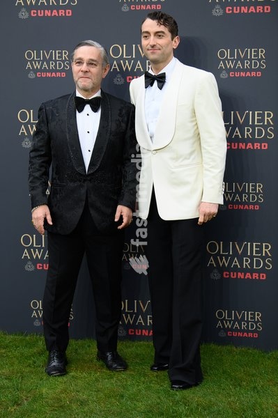 Andy Nyman and Marc Antolin attends The Olivier Awards 2026 with Cunard at Royal Albert Hall, London, England, UK on Sunday 12 April, 2026