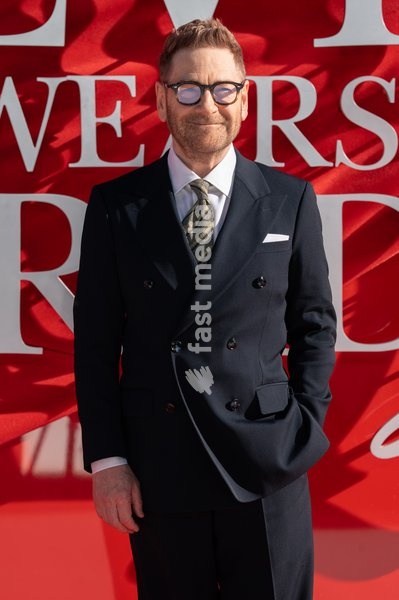 Kenneth Branagh attends "The Devil Wears Prada 2" European Premiere inside Leicester Square on April 22, 2026 in London, England
