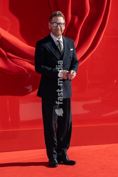 Kenneth Branagh attends "The Devil Wears Prada 2" European Premiere inside Leicester Square on April 22, 2026 in London, England