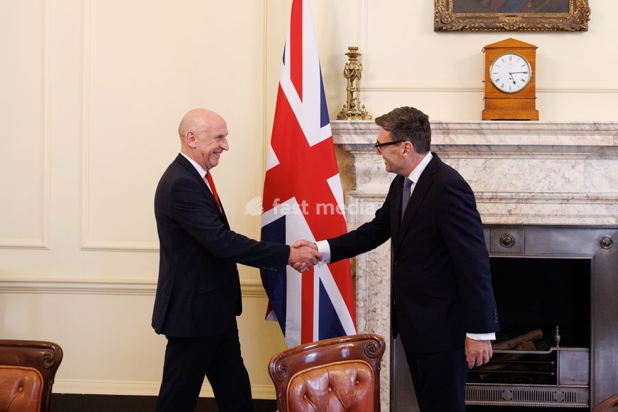 20/07/2026. London, United Kingdom. Prime Minister Andy Burnham appoints John Healey as Chancellor of the Exchequer in 10 Downing Street