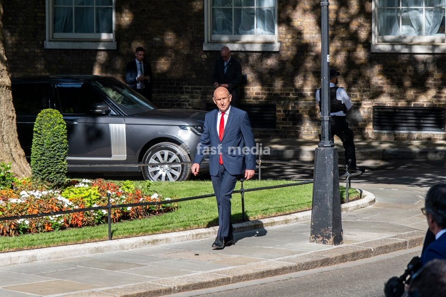 John Healey arrives at No 10 Downing Street, London, on 20 July 2026 to be appointed as Chancellor of the Exchequer by Andy Burnham, the new Prime Minister of the United Kingdom
