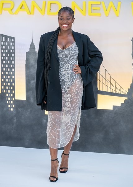 Clara Amfo attends "Spider-Man: Brand New Day" UK Premiere at the Odeon Luxe Leicester Square in London, England. UK. Wednesday 29th July 2026