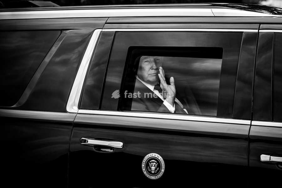President Donald J. Trump boards Marine One on the Ellipse in Washington, D.C. on Friday, August 14, 2026, en route Joint Base Andrews for a trip to New York and New Jersey. (Official White House