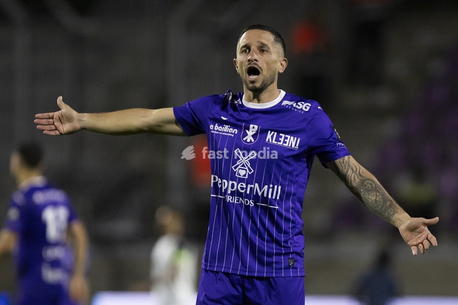 Patro Eisden's Kevin Kis pictured during a soccer match between Patro Eisden Maasmechelen and KAS Eupen, Sunday 13 September 2026 in Maasmechelen, on day 5 of the 2026-2027 'Challenger Pro League' second highest division of the Belgian championship