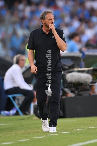 Andrea Tarozzi assist.coach of Bologna during the match of Serie A Enilive Football Match between Napoli vs Bologna at the Maradona Stadium on 13 September 2026 in Napoli, Bologna. Napoli-Bologna 1-1