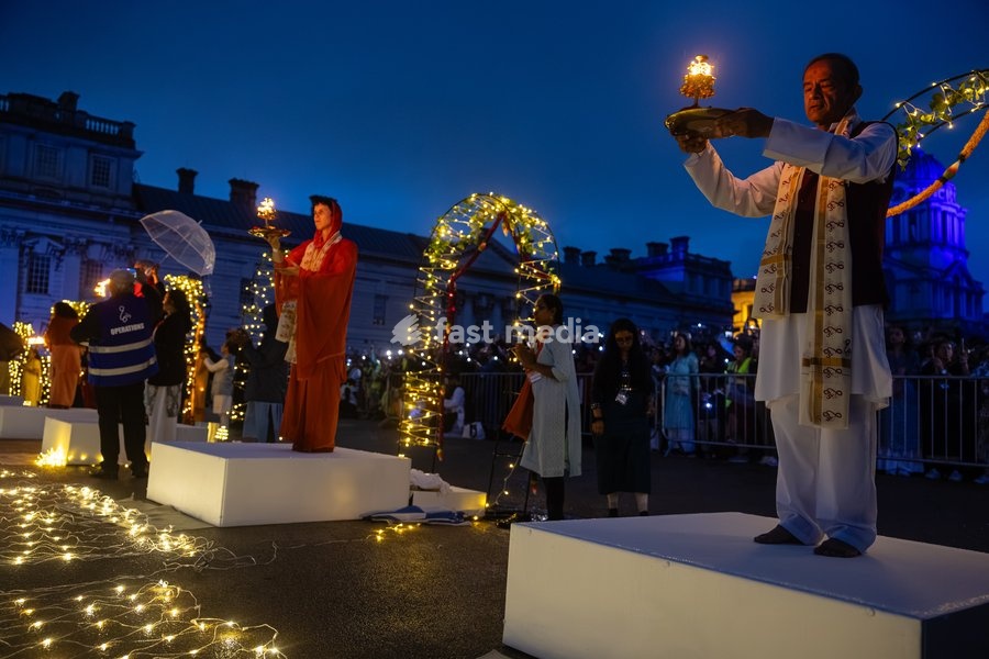 The first ever Ganga Aarti ceremony is performed on the River Thames at the Old Royal Naval College, Greenwich, London, UK, on 13 September 2026. The ancient Hindu fire ritual, traditionally performed on the banks of the sacred River Ganges in India, brings together priests, devotees and community…