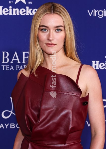 BEVERLY HILLS, LOS ANGELES, CALIFORNIA, USA - SEPTEMBER 13: Sarah Pidgeon wearing Givenchy, styled by Emma Jade Morrison arrives at the 2026 BAFTA (British Academy of Film and Television Arts) TV Tea Party presented by Delta Air Lines and Virgin Atlantic and sponsored by Maison Perrier held at The…