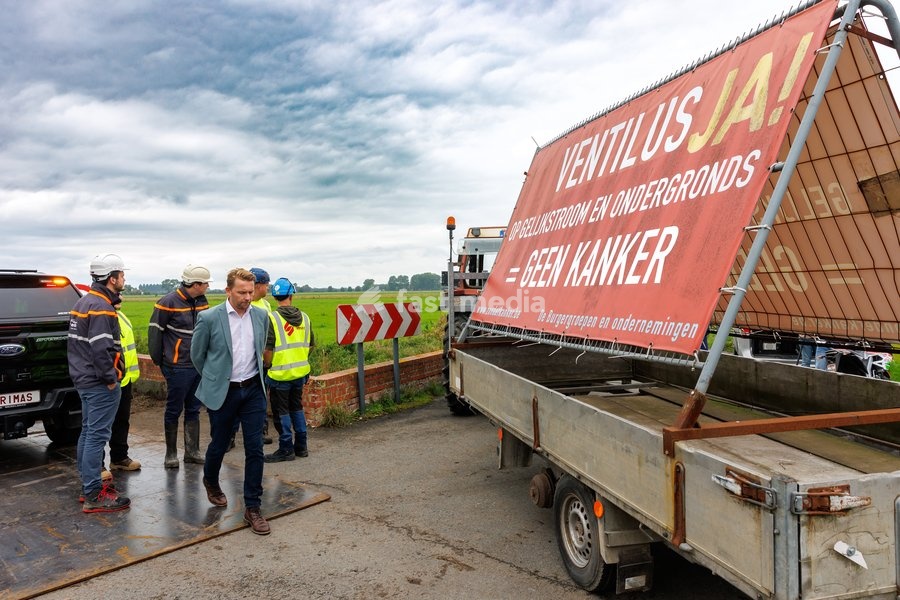 a press visit as operator Elia started the first phase of work on the Ventilus project, Monday 14 September 2026 in Zuienkerke. Ventilus is the new high-voltage power line of Elia in West Flanders, to transport the electricity generated by the new offshore wind farms. The 82-kilometre-long…
