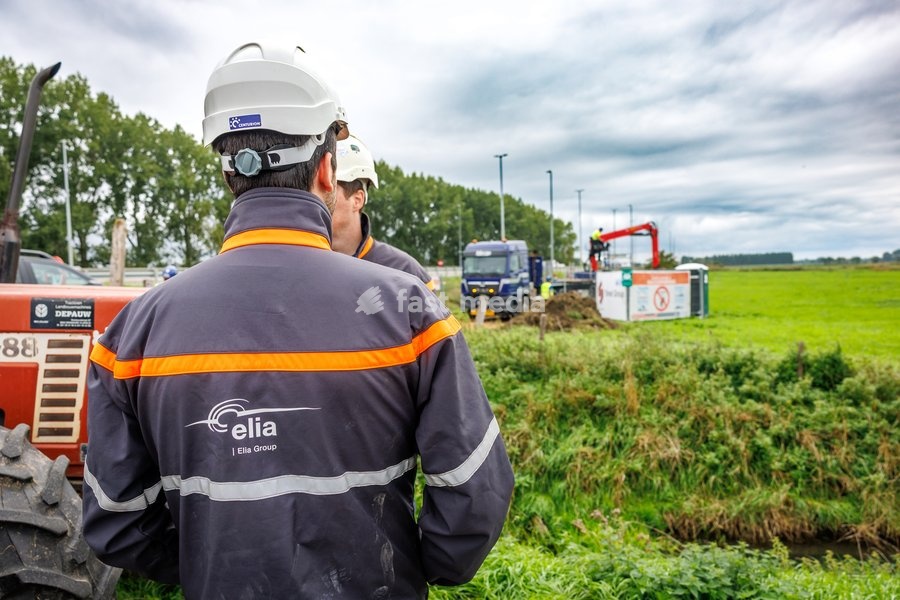 a press visit as operator Elia started the first phase of work on the Ventilus project, Monday 14 September 2026 in Zuienkerke. Ventilus is the new high-voltage power line of Elia in West Flanders, to transport the electricity generated by the new offshore wind farms. The 82-kilometre-long…