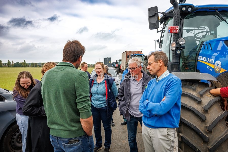 a press visit as operator Elia started the first phase of work on the Ventilus project, Monday 14 September 2026 in Zuienkerke. Ventilus is the new high-voltage power line of Elia in West Flanders, to transport the electricity generated by the new offshore wind farms. The 82-kilometre-long…