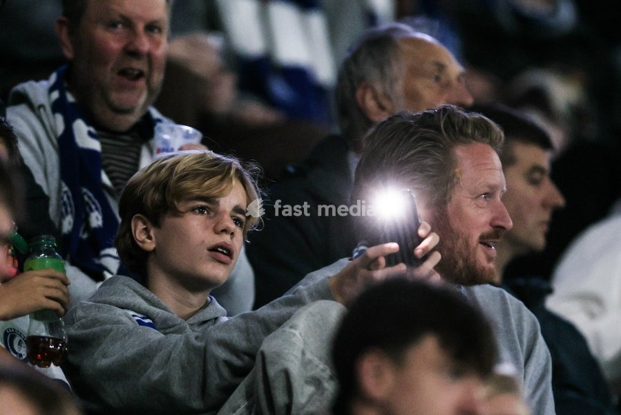 Gent's supporters pictured before a soccer match between KAA Gent and Standard de Liege, Friday 18 September 2026 in Gent, on day 7 of the 2026-2027 'Jupiler Pro League' first division of the Belgian championship