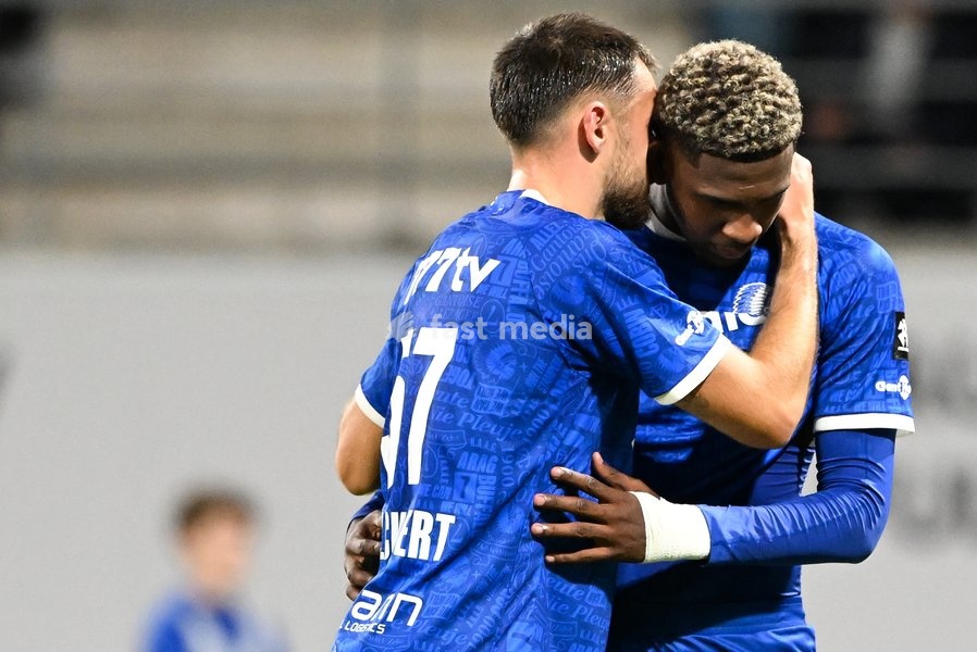 Gent's Josue Vergara celebrates after scoring during a soccer match between KAA Gent and Standard de Liege, Friday 18 September 2026 in Gent, on day 7 of the 2026-2027 'Jupiler Pro League' first division of the Belgian championship