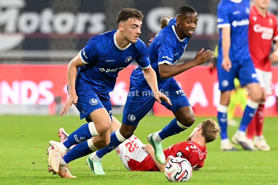 Gent's Mathias Delorge pictured in action during a soccer match between KAA Gent and Standard de Liege, Friday 18 September 2026 in Gent, on day 7 of the 2026-2027 'Jupiler Pro League' first division of the Belgian championship