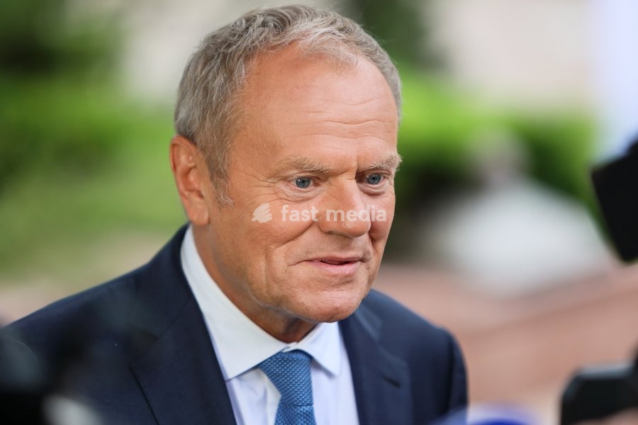 Prime Minister of Poland Donald Tusk participates in the Carpathian 8 Summit in Ivano-Frankivsk region, Ukraine, September 18, 2026. On this day, President of Ukraine Volodymyr Zelenskyy announced the launch of a new format - the Carpathian Eight (C8) - comprising Austria, the Czech Republic,…