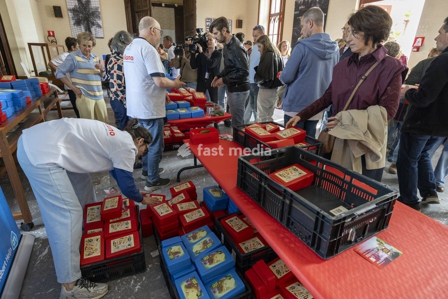 This image shows a symbolic initiative by the Queen Paola Foundation to create the longest lunch table, an attempt to break the Belgian record for the longest lunch table, on Saturday 19 September 2026 at the Botanic Garden, in Meise