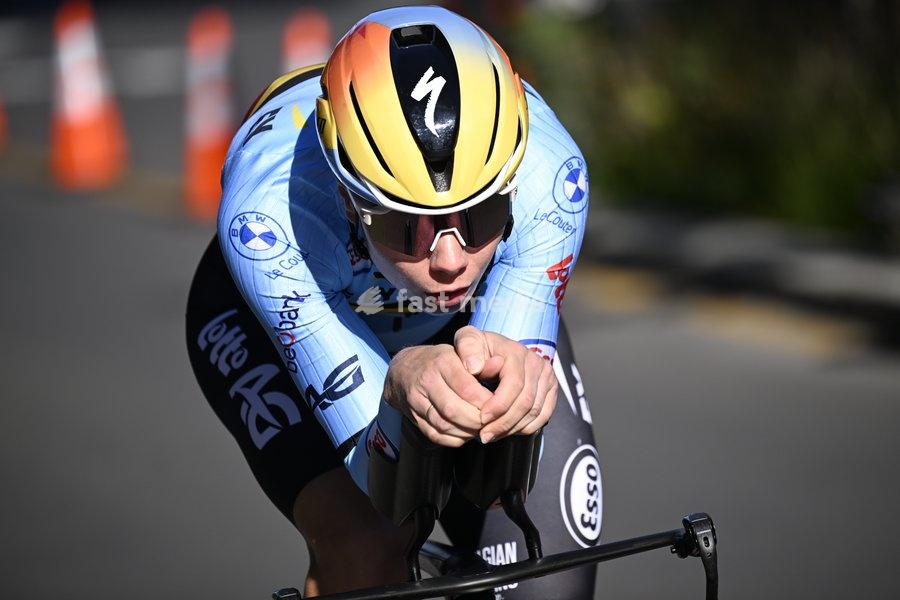 Belgian Lotte Kopecky pictured during a training before the cycling World Championship, in Montreal, Canada, Saturday 19 September 2026. The UCI road world championships are taking place from 20 to 27 September, in Montreal, Canada