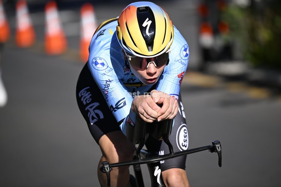 Belgian Lotte Kopecky pictured during a training before the cycling World Championship, in Montreal, Canada, Saturday 19 September 2026. The UCI road world championships are taking place from 20 to 27 September, in Montreal, Canada