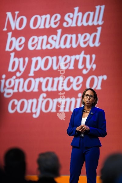 Munira Wilson, Education, Spokeperson For Children And Families addresses the Liberal Democrat Autumn Conference 2026 on Saturday 19 September 2026 at Brighton Centre, Brighton
