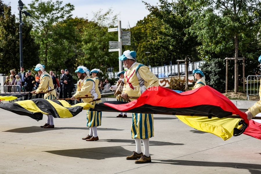 This image shows the 'Fêtes de Wallonie' (Wallonia feasts) celebrations, on Saturday 19 September 2026 in Namur
