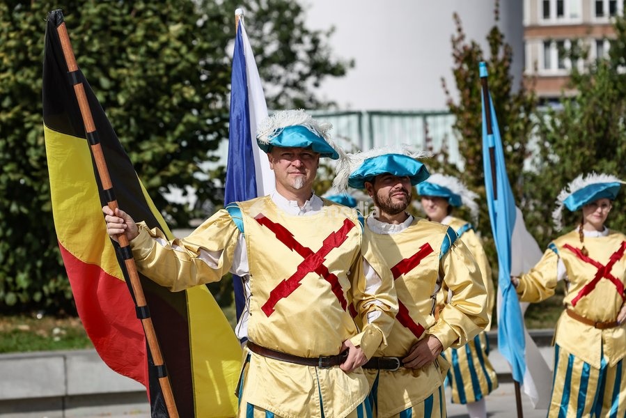 this picture shows the 'Fêtes de Wallonie' (Wallonia feasts) celebrations, on Saturday 19 September 2026 in Namur