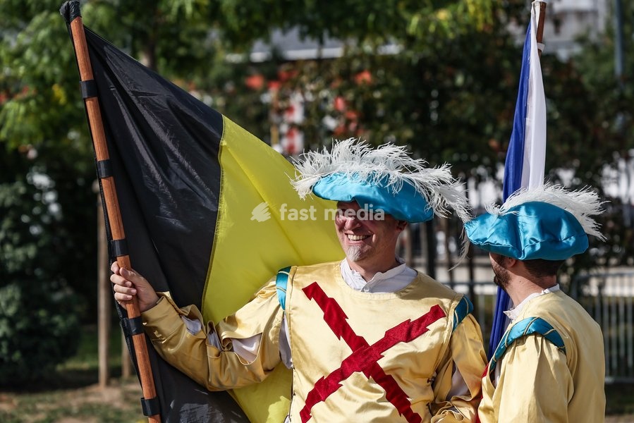 this picture shows the 'Fêtes de Wallonie' (Wallonia feasts) celebrations, on Saturday 19 September 2026 in Namur