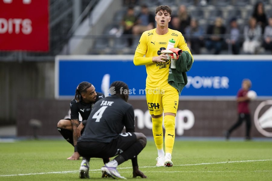 RAAL's goalkeeper Theo Radelet after a soccer match between Oud-Heverlee Leuven and RAAL La Louviere, Saturday 19 September 2026 in Leuven, on day 7 of the 2026-2027 'Jupiler Pro League' first division of the Belgian championship