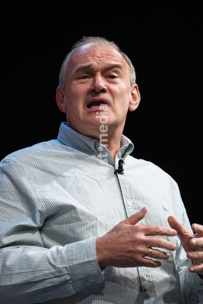 Sir Ed Davey, Current Liberal Democrat Leader, Mp For Kingston And Surbiton addresses the party rally during the Liberal Democrat Autumn Conference 2026 on Saturday 19 September 2026 at Brighton Centre, Brighton