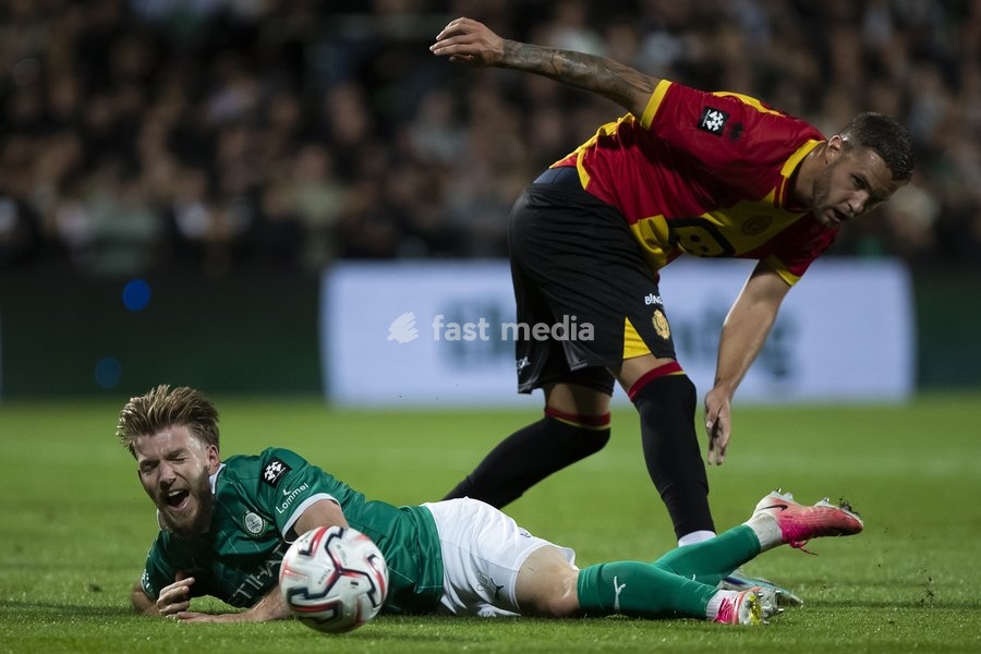 Lommel's Tom Reyners pictured during a soccer match between Lommel SK and KV Mechelen, Saturday 19 September 2026 in Lommel, on day 7 of the 2026-2027 'Jupiler Pro League' first division of the Belgian championship
