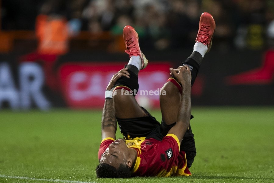 Mechelen's Myron Van Brederode after a soccer match between Lommel SK and KV Mechelen, Saturday 19 September 2026 in Lommel, on day 7 of the 2026-2027 'Jupiler Pro League' first division of the Belgian championship