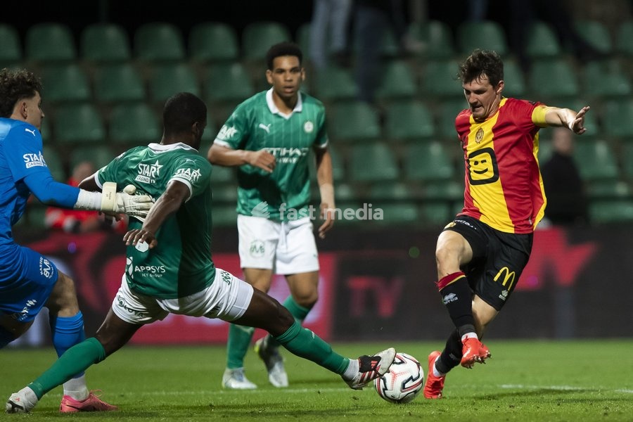 Mechelen's Benito Raman (R) pictured during a soccer match between Lommel SK and KV Mechelen, Saturday 19 September 2026 in Lommel, on day 7 of the 2026-2027 'Jupiler Pro League' first division of the Belgian championship