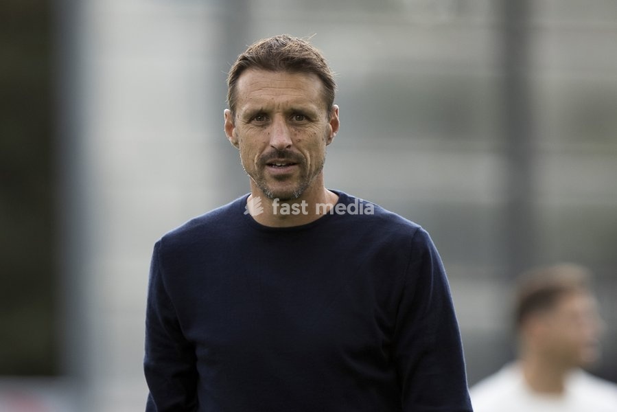 OHL's head coach Timmy Simons pictured after a soccer match between Oud-Heverlee Leuven and RAAL La Louviere, Saturday 19 September 2026 in Leuven, on day 7 of the 2026-2027 'Jupiler Pro League' first division of the Belgian championship