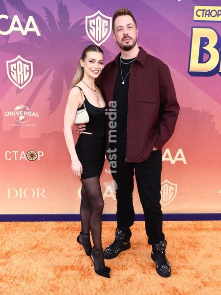 Marina Liani and James Harrington at the Charlize Theron Africa Outreach Project (CTAOP) Block Party 2026 held at the Universal Studios Backlot on September 19, 2026 in Universal City, Los Angeles, California, United States