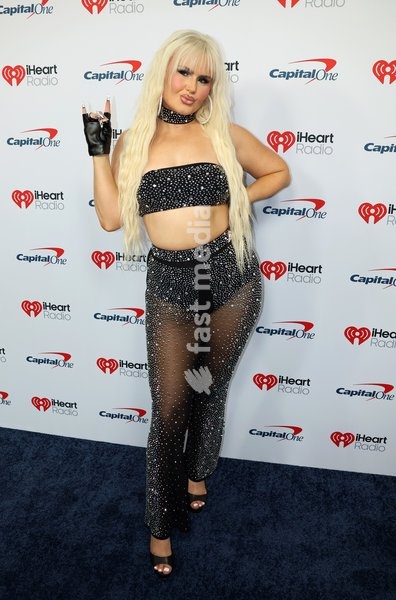 Ashlee Keating at the 2026 iHeartRadio Music Festival held at T-Mobile Arena in Las Vegas, USA on September 19, 2026